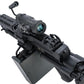 Cybergun FN Licensed M249 MINIMI "Featherweight" Airsoft Machine Gun (Model: Para / 400 FPS / Add 2500rd Box Magazine)
