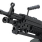 Cybergun FN Licensed M249 MINIMI "Featherweight" Airsoft Machine Gun (Model: Para / 400 FPS / Add 2500rd Box Magazine)