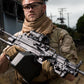 Cybergun FN Licensed M249 MINIMI "Featherweight" Airsoft Machine Gun (Model: Para / 400 FPS / Add 2500rd Box Magazine)