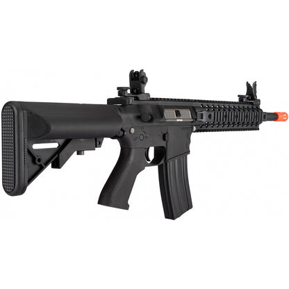 Lancer Tactical Gen 2 Evo 10" Quad-Rail Airsoft AEG w/ Crane Stock