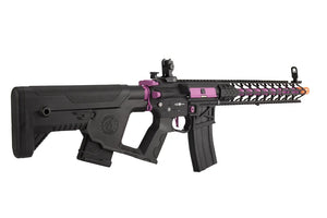 Lancer Tactical Enforcer Night Wing AEG [High FPS] w/ Alpha Stock (Black / Purple)