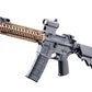 EMG Daniel Defense Licensed DDM4 Airsoft AEG Rifle w/ CYMA Platinum QBS Gearbox (Model: DDMK18 / 350 FPS / Black - DE Hand Guard)