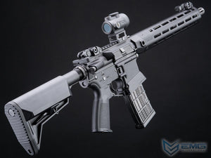 EMG Lancer Systems Licensed L15 Defense Airsoft AEG Rifle (Model: Black Handguard / 12")