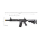 Gen 2 Carbine 9" Quad-Rail Airsoft AEG w/ Crane Stock