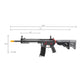 Gen 3 10" KeyMod Airsoft AEG w/ Crane Stock