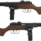 6mmProShop PPSh-41 Steel Bodied Electric Blow Back EBB Airsoft AEG Submachine Gun w/ Drum & Stick Magazines