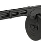 6mmProShop PPSh-41 Steel Bodied Electric Blow Back EBB Airsoft AEG Submachine Gun w/ Drum & Stick Magazines