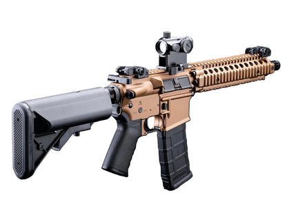 EMG Daniel Defense Licensed DDM4 Airsoft AEG Rifle w/ CYMA Platinum QBS Gearbox (Model: DDMK18 / 400 FPS / Dark Earth / Gun Only)