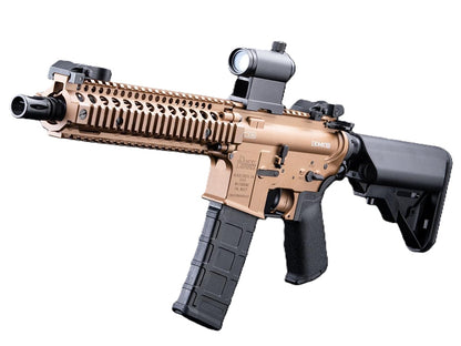 EMG Daniel Defense Licensed DDM4 Airsoft AEG Rifle w/ CYMA Platinum QBS Gearbox (Model: DDMK18 / 350 FPS / Dark Earth / Gun Only)