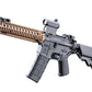 EMG Daniel Defense Licensed DDM4 Airsoft AEG Rifle w/ CYMA Platinum QBS Gearbox (Model: DDMK18 / 400 FPS / Black - DE Hand Guard / Gun Only)