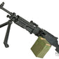 Matrix M240 Airsoft AEG Machine Gun w/ Box Magazine (Model: M240B / Plastic Stock)