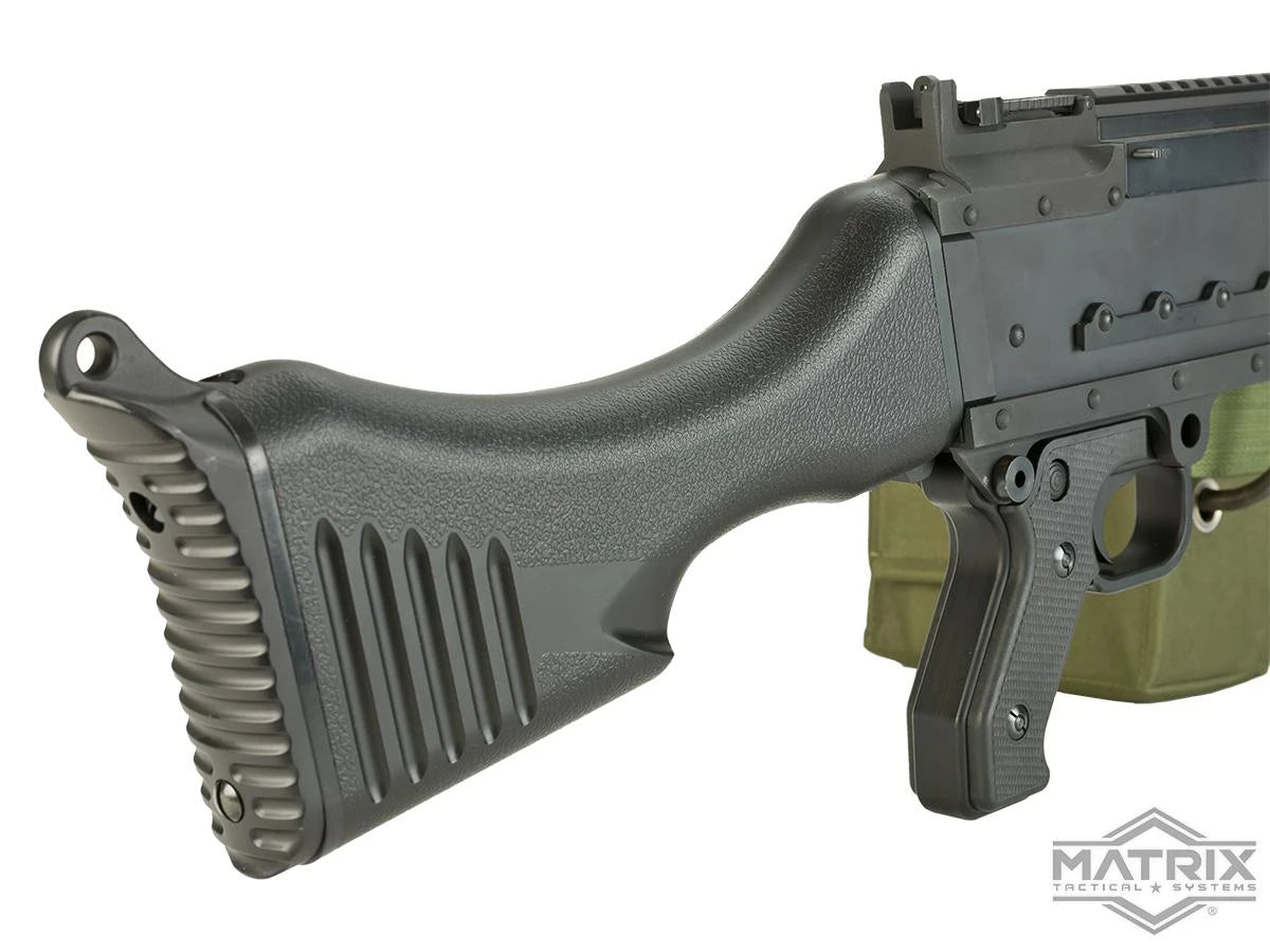 Matrix M240 Airsoft AEG Machine Gun w/ Box Magazine (Model: M240B / Pl ...