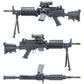 Cybergun FN Licensed M249 MINIMI "Featherweight" Airsoft Machine Gun (Model: MK46 / <350 FPS)