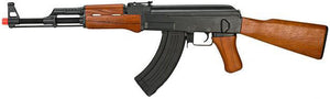 CYMA Standard AK47 Full Metal Real Wood Blowback Airsoft AEG Rifle (Gun Only)
