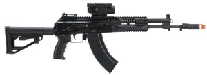 LCT Stamped Steel LCK-15 AK EBB AEG Rifle w/ Side-Folding Stock Tube