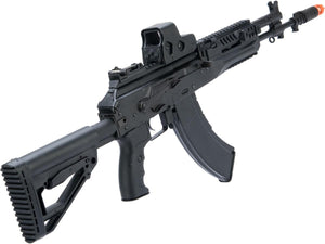 LCT Stamped Steel LCK-15 AK EBB AEG Rifle w/ Side-Folding Stock Tube