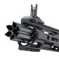 G&G Cobalt Kinetics Licensed BAMF TEAM Airsoft AEG Training Rifle w/ G2 Gearbox (Stealth)