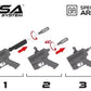 EMG Helios Daniel Defense Licensed MK18 Airsoft AEG Rifle (EDGE Series)