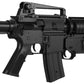 Double Eagle Full Size M4 RIS Airsoft Low Power Airsoft Electric Rifle w/ Underbarrel M203 Shotgun Launcher
