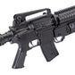 Double Eagle Full Size M4 RIS Airsoft Low Power Airsoft Electric Rifle w/ Underbarrel M203 Shotgun Launcher