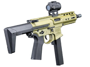 EMG Noveske Space Baby Gen 4 Pistol Caliber Carbine Training Weapon w/ EDGE II Gearbox (Color: Bazooka Green / Gun Only)