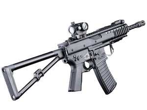 EMG Helios Knights Armament Corporation Delta PDW Sportsline Airsoft AEG Rifle w/ MOSFET (Color: Black / Picatinny / 350 FPS)