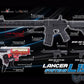 EMG Lancer Systems Licensed L15 Defense Airsoft AEG Rifle (Black Handguard / 8" / Gun Only)