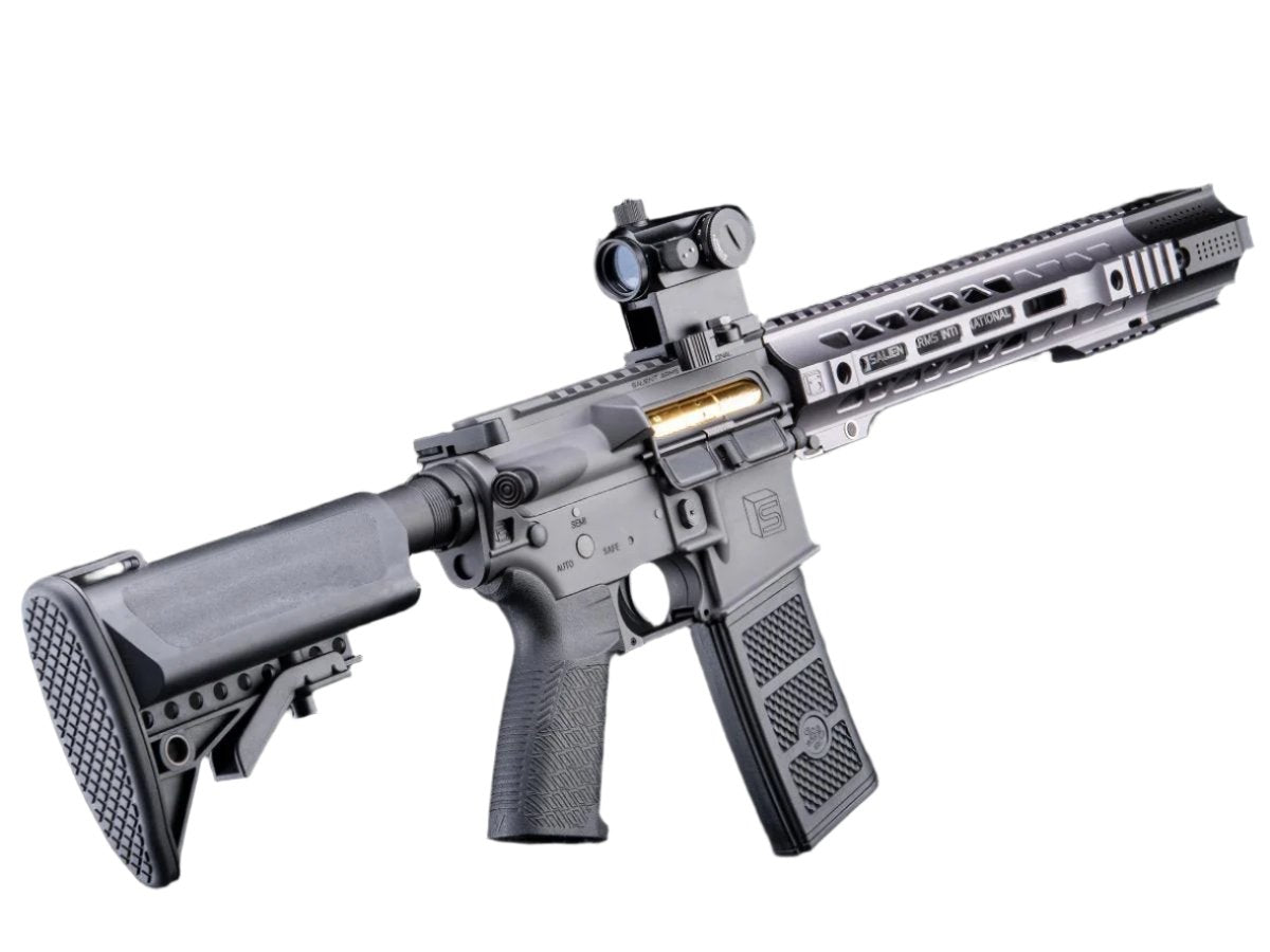 EMG SAI GRY Gen. 2 Forge Style Receiver AEG Training Rifle w/ JailBrake Muzzle and GATE ASTER Programmable MOSFET (Model: SBR / Grey)