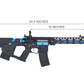 Lancer Tactical Enforcer BLACKBIRD Skeleton AEG w/ Alpha Stock [HIGH FPS]
