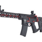 Lancer Tactical Enforcer BLACKBIRD Skeleton AEG w/ Alpha Stock [HIGH FPS] - BLACK/RED