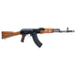 WE-Tech AK-47 with Wood Furniture Airsoft Gas Blowback Rifle (Steel Magazine)