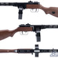 6mmProShop x S&T PPSH-41 WWII Electric Blowback Airsoft AEG Submachine Gun (Faux Wood)