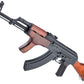 Matrix / S&T Stamped Steel AK Airsoft AEG Rifle w/ G3 Electronic Trigger QD Spring Gearbox (Model: AIMS-63 / Real Wood)