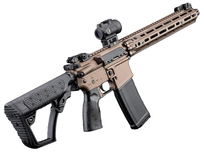 EMG x Daniel Defense DDM4A1 RIII Airsoft AEG Rifle w/ E-Shooter Kestrel ETU - CYMA (Color: Flat Dark Earth / 400 FPS / Gun Only)