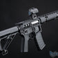 EMG F-1 Firearms UDR-15 Skeletonized AR-15 eSilverEdge Airsoft AEG Rifle w/ C7M M-LOK Handguard (SBR)