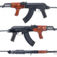 Matrix / S&T Stamped Steel AK Airsoft AEG Rifle w/ G3 Electronic Trigger QD Spring Gearbox (Model: AIMS-90 / Real Wood)