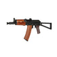 E&L Airsoft New Essential Version AKS-74UN AEG Rifle CQB Length Steel Body with Wooden Furniture