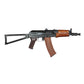 E&L Airsoft New Essential Version AKS-74UN AEG Rifle CQB Length Steel Body with Wooden Furniture