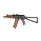 E&L Airsoft New Essential Version AKS-74UN AEG Rifle CQB Length Steel Body with Wooden Furniture