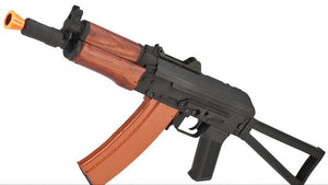 CYMA Sport AKS74U Airsoft AEG Rifle w/ Real Wood Furniture
