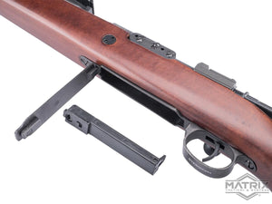 Matrix KAR 98K Bolt Action Spring Powered Rifle by S&T (Real Wood Stock)