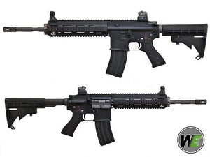 WE Open Bolt Full Metal M4CQB Airsoft Gas Blowback GBB Rifle
