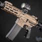 EMG Daniel Defense Licensed DDM4 PDW Airsoft AEG Rifle w/ CYMA Platinum Gearbox (Flat Dark Earth / 350 FPS / Gun Only)