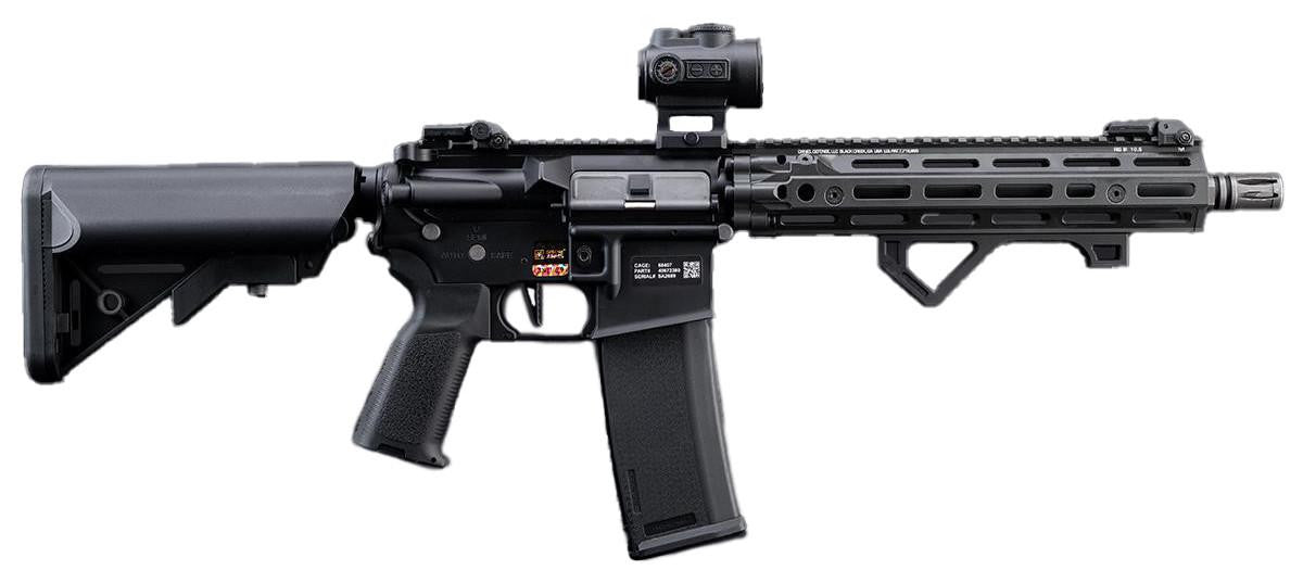 EMG Daniel Defense Licensed EDGE Series SA RISIII ETU Airsoft AEG Rifle w/ HAL MOSFET (Steel Grey / 10.5")
