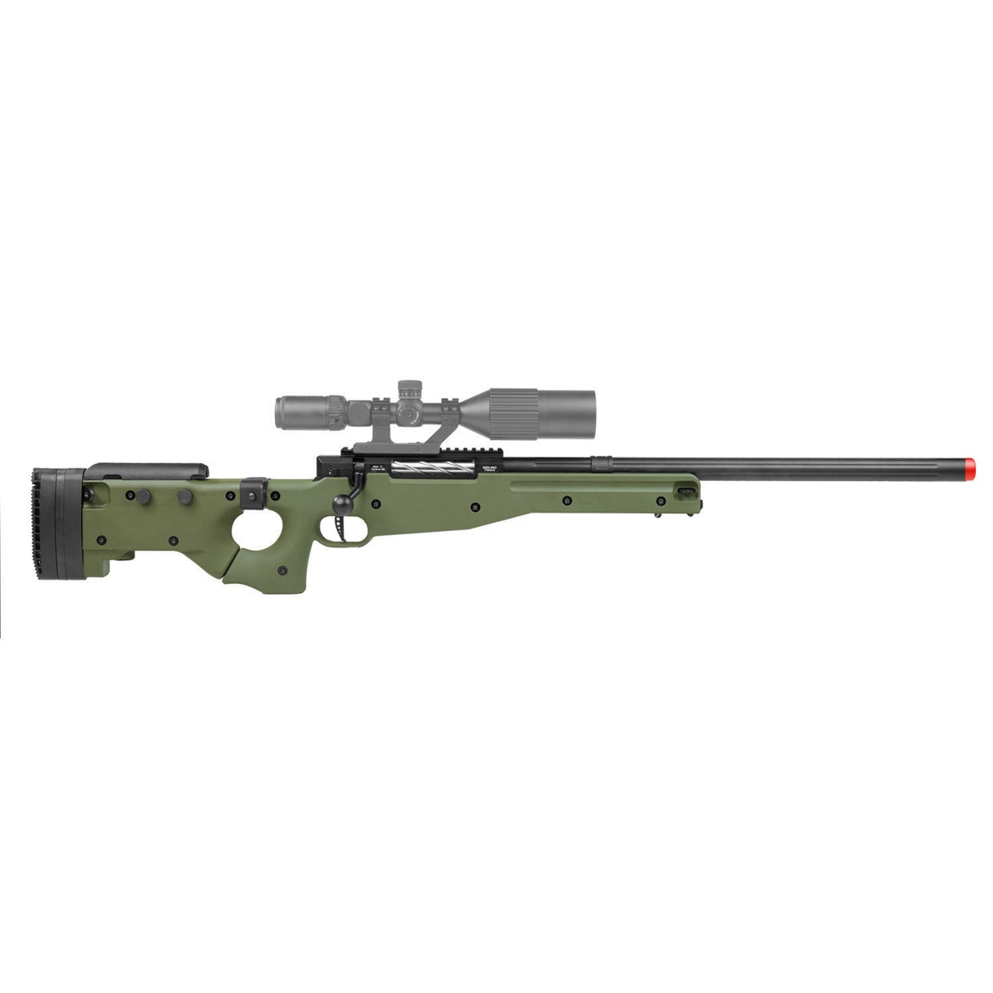SSG96 Mk2 – Airsoft Sniper Rifle (Green-2.7 Joules)