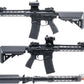 Matrix IMF MC65 Series M4 Gas Blowback Airsoft Rifle by Golden Eagle (9.5" Super Light M-LOK / Black)