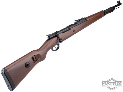 Matrix KAR 98K Bolt Action Spring Powered Rifle by S&T (Faux Wood Stock)