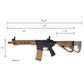 ARCTURUS LWT MK-I CQB 10" AEG SPORT Black-Tan Starter Pack ARC SE®