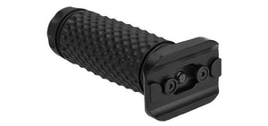 G&P CNC Aluminum Tactical Keymod Vertical Grip (Pattern: Golf Ball Pattern / Long / Black)