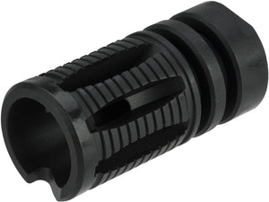 6mmProShop QD Suppressor Style Flash Hider for Airsoft Rifles Black / 14mm Negative